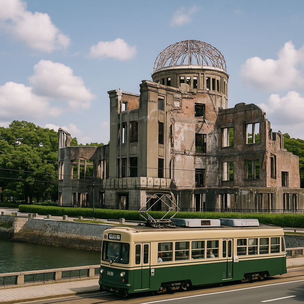 히로시마 평화기념공원 전경