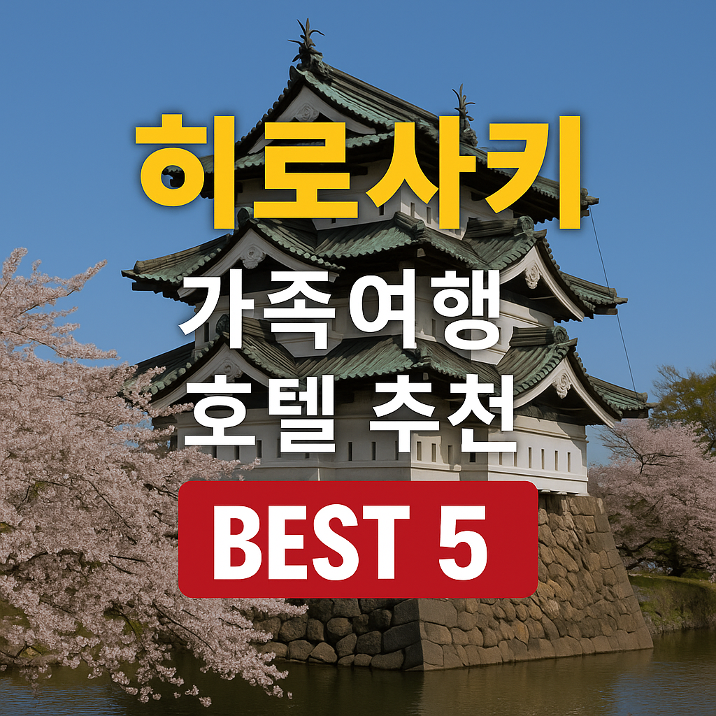 히로사키 가족여행 숙소