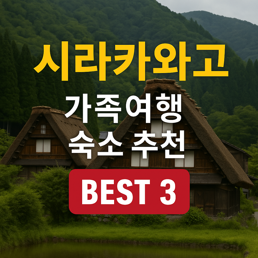 시라카와고 숙소 추천