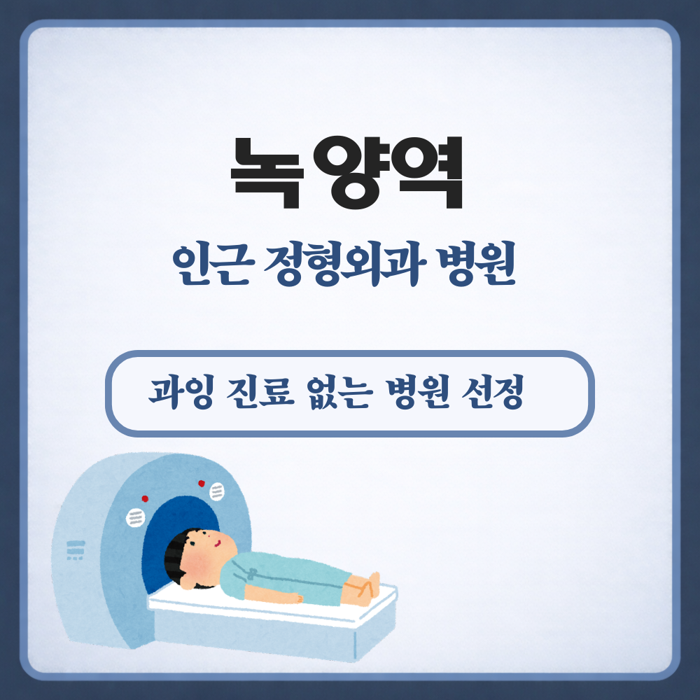 녹양역 정형외과