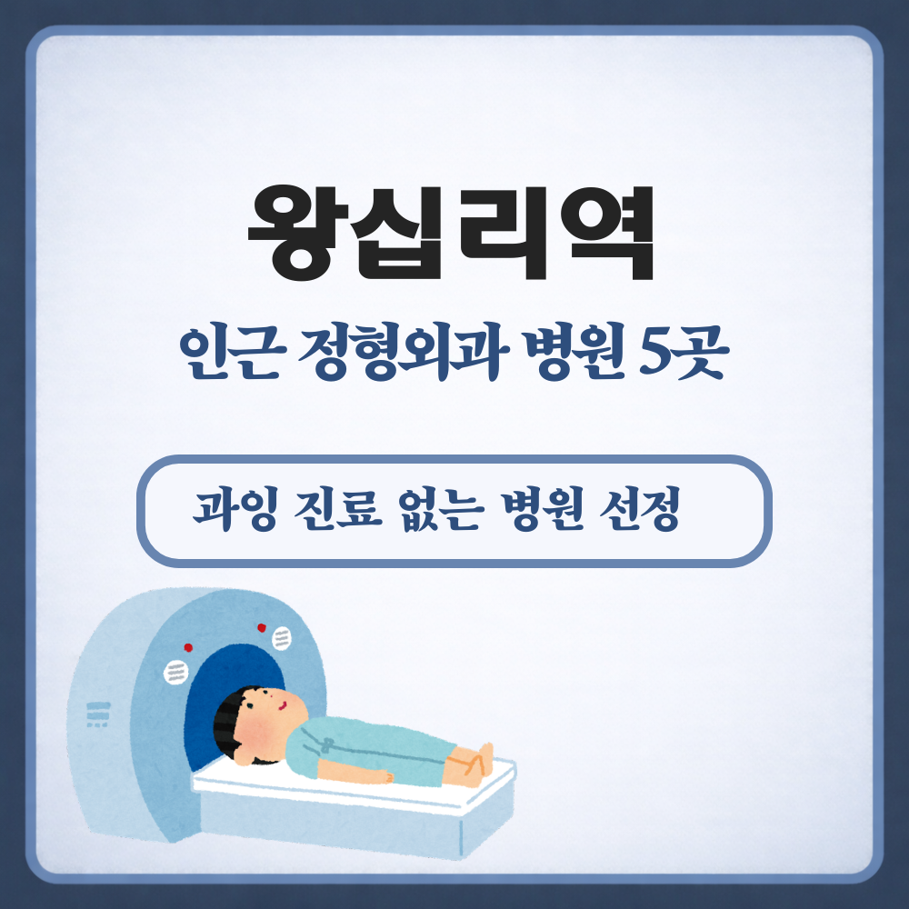 왕십리역 정형외과